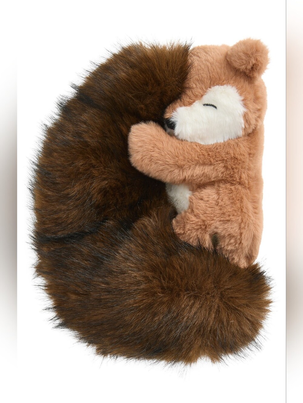 NWT | FAO Schwarz 10" Big Tails Plush Squirrel Tail Hugger Toy